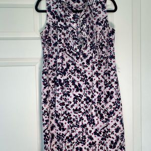Banana republic floral tank shirt dress